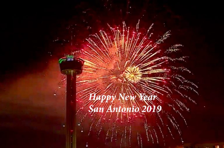 Happy New Year San Antonio 2019